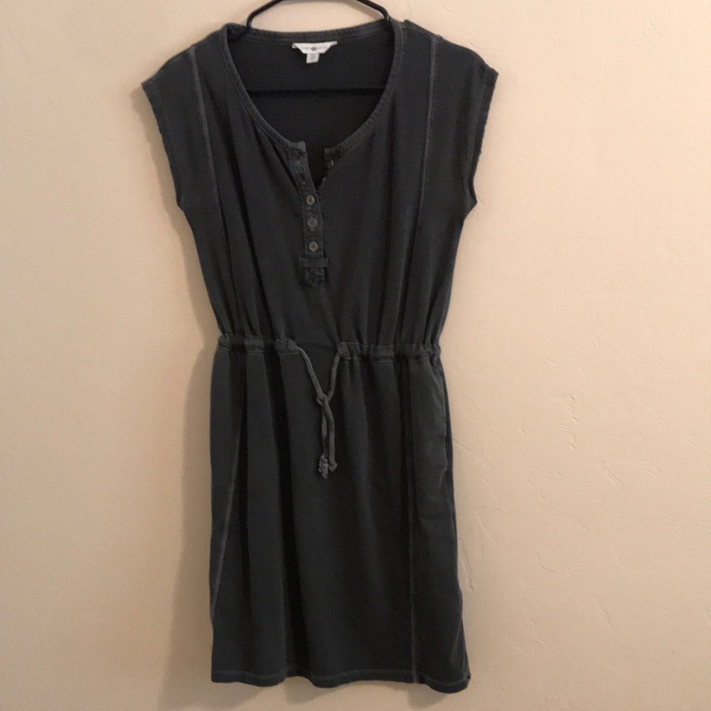 Lucky Brand Dark Grey Mini Dress